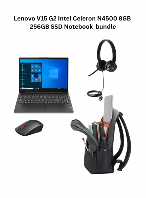 LENOVO V15 G2 15.6&#039;&#039; FHD 8GB DDR4 SD256GB SSD laptop bundle