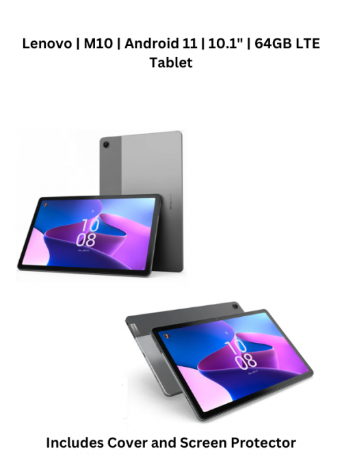 Lenovo | M10 | Android 11 | 10.1&quot; | 64GB LTE Tablet