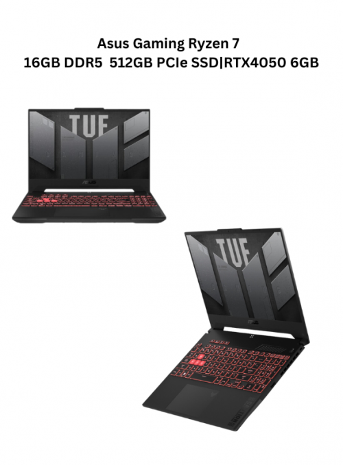 Asus TUF Gaming Ryzen 7 16GB DDR5 512GB SSD