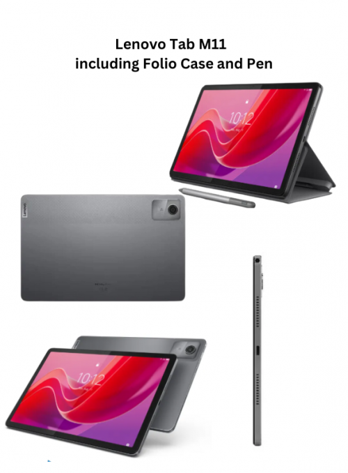 Lenovo Tab M11 including Folio Case and Pen