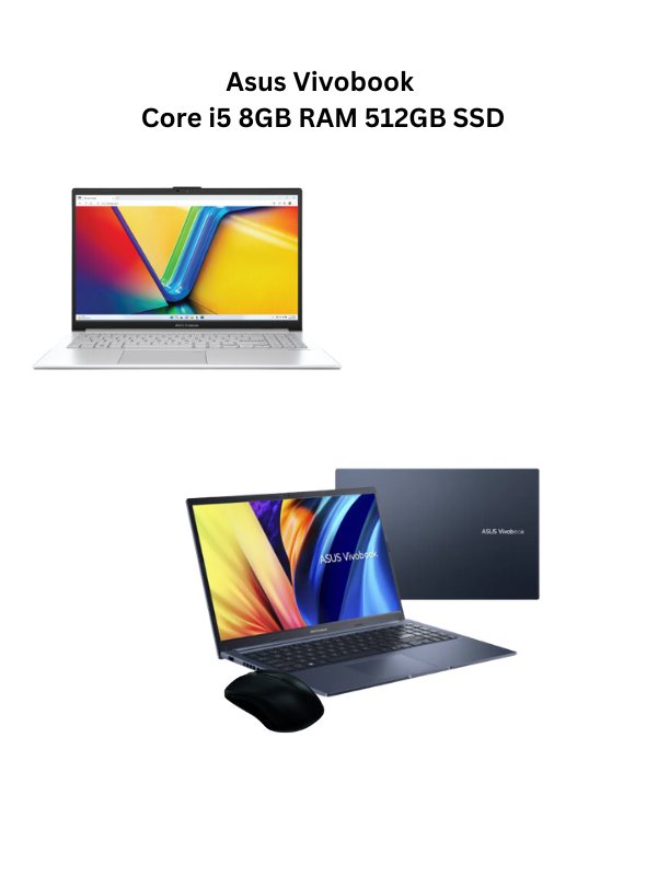 ASUS VIVOBOOK X1504 i5 8GB RAM 512GB SSD