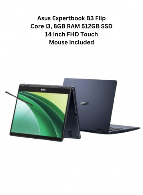 Asus Expertbook B3 Flip i3 8GB RAM 512GB SSD